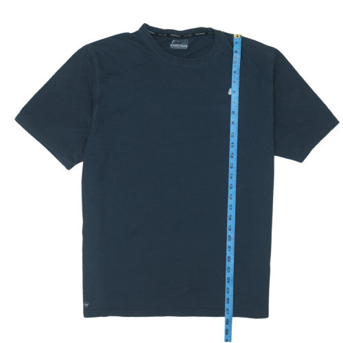 Russell Men's Navy Blue XL Crew Neck Cotton Blend T-Shirt