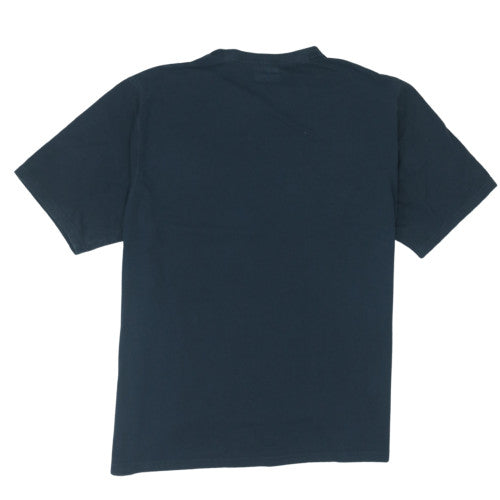 Russell Men's Navy Blue XL Crew Neck Cotton Blend T-Shirt