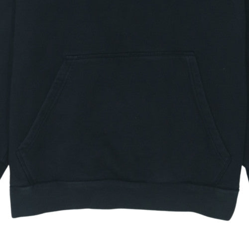 Adidas Mens Black Pullover Hoodie Size L Sports Fleece Sweatshirt