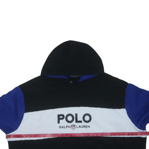 Ralph Lauren Men's Black 4XL Pullover Hoodie with Logo