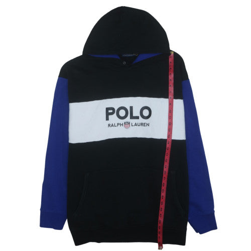 Ralph Lauren Men's Black 4XL Pullover Hoodie with Logo