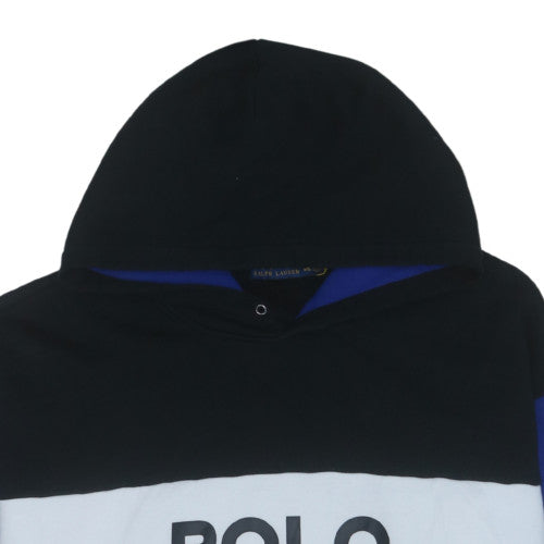 Ralph Lauren Men's Black 4XL Pullover Hoodie with Logo