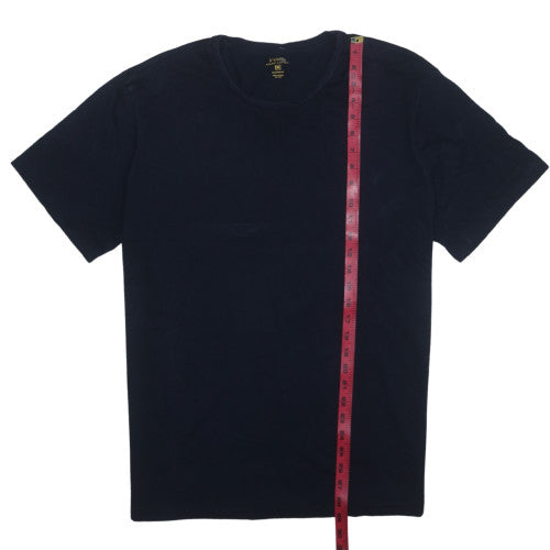Ralph Lauren Men's Blue 2XL Custom Fit Cotton Crew Neck T-Shirt