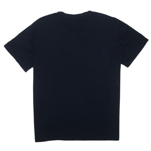 Ralph Lauren Men's Blue 2XL Custom Fit Cotton Crew Neck T-Shirt