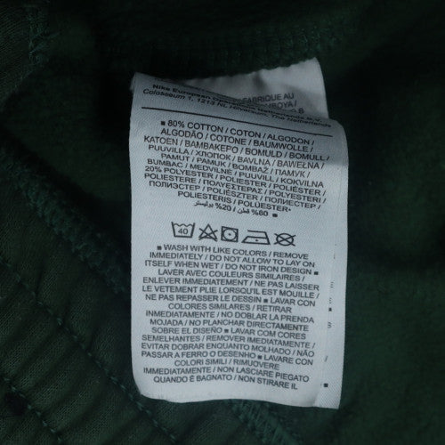 Nike Men's Green Jogger Fleece Sweatpants M Regular Fit