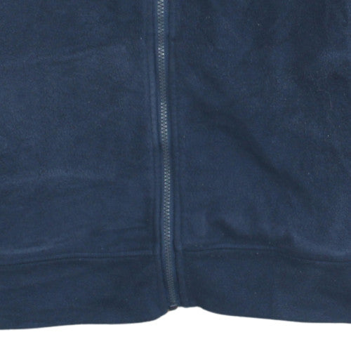Tommy Hilfiger Womens Navy Full Zip Hoodie Fleece Size M