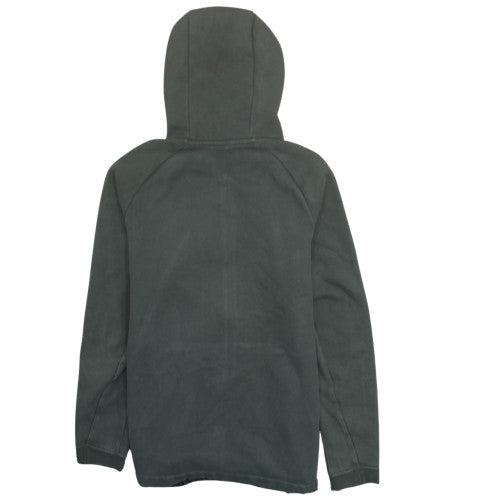 Nike Men's Green Full Zip Fleece Hoodie XL Regular Fit