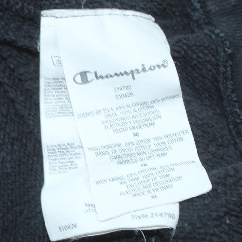 Champion Men's Navy Blue Sweatshirt XL Crew Neck Pullover Fleece