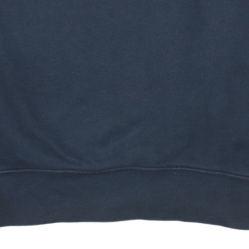 Nike Men Black Small Pullover Crew Neck Sweatshirt Graphic Logo