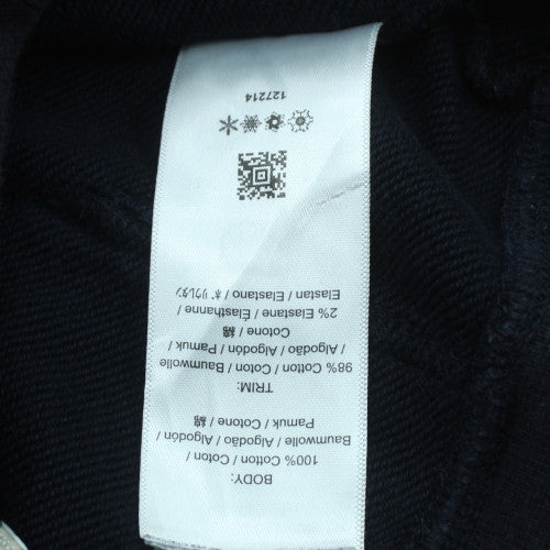 Fred Perry Men's Black XL Full Zip Hoodie Cotton Blend