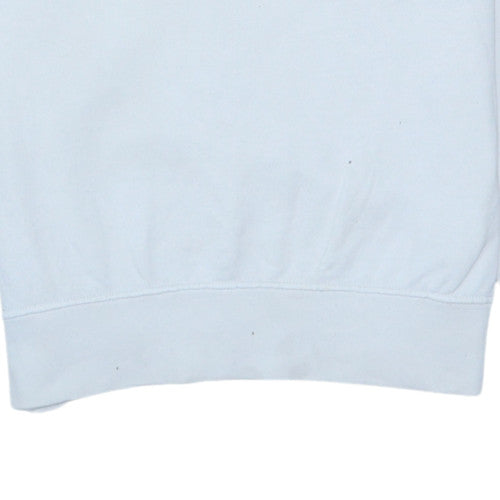 Calvin Klein Jeans Men’s White XS Crew Neck Pullover Sweatshirt