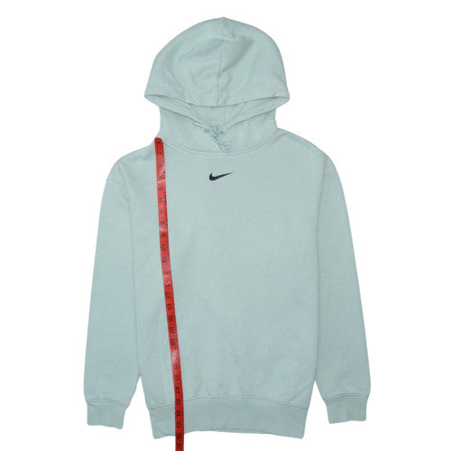Nike Womens Mint Green Pullover Hoodie XS Cotton Blend Casual