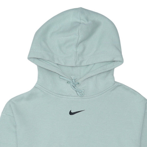 Nike Womens Mint Green Pullover Hoodie XS Cotton Blend Casual