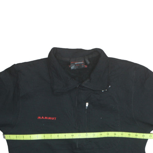Mammut Men's Black 2XL Fleece Pullover Outdoor Sweatshirt