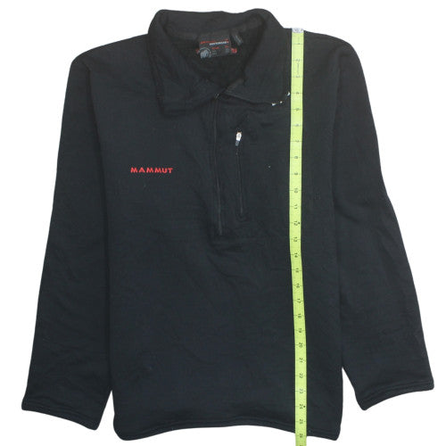 Mammut Men's Black 2XL Fleece Pullover Outdoor Sweatshirt