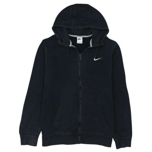 Nike Men's Black XL Full Zip Fleece Hoodie Sweatshirt