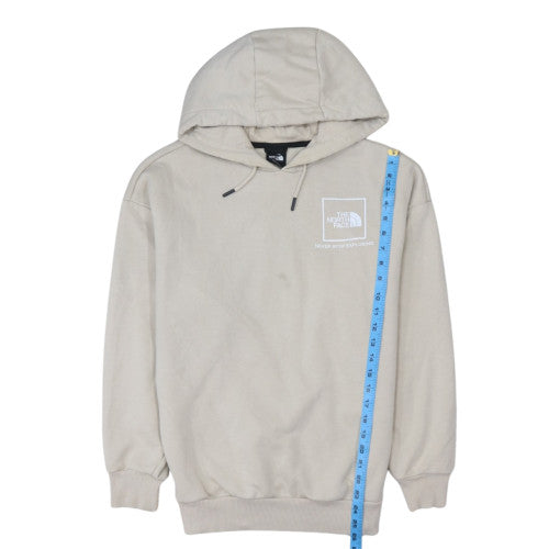 The North Face Mens Beige Pullover Hoodie M Regular Fit Fleece