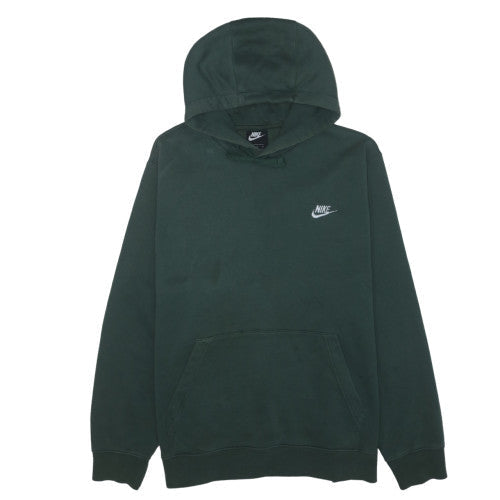 Nike Men's Green XL Pullover Hoodie Fleece Sportswear