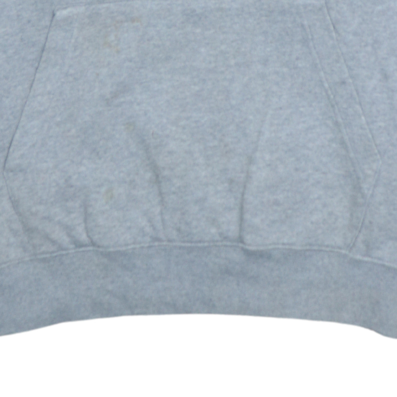 Nike Men's Grey Pullover Hoodie Medium Fleece Logo Sweatshirt