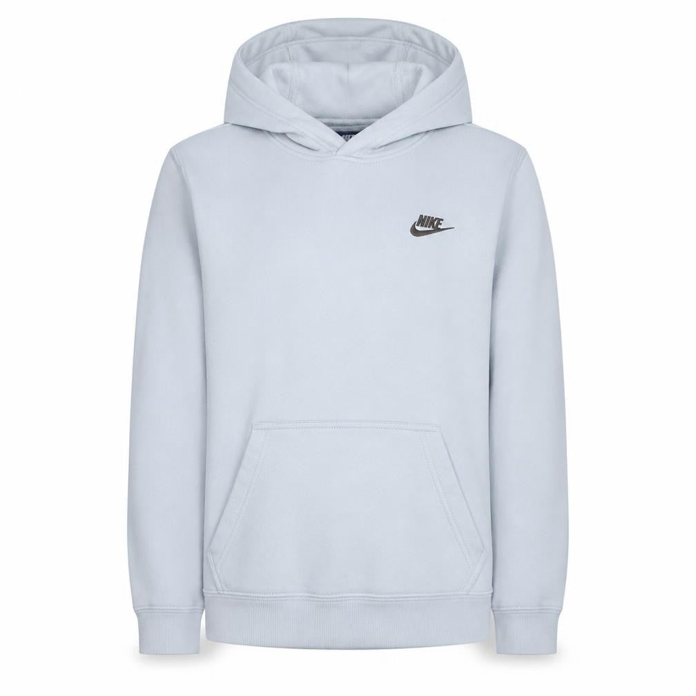 Nike Men’s White Pullover Hoodie Size S Regular Fit with Logo