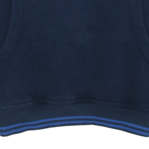 Canterbury Mens Blue Leinster Rugby Pullover Hoodie Size M
