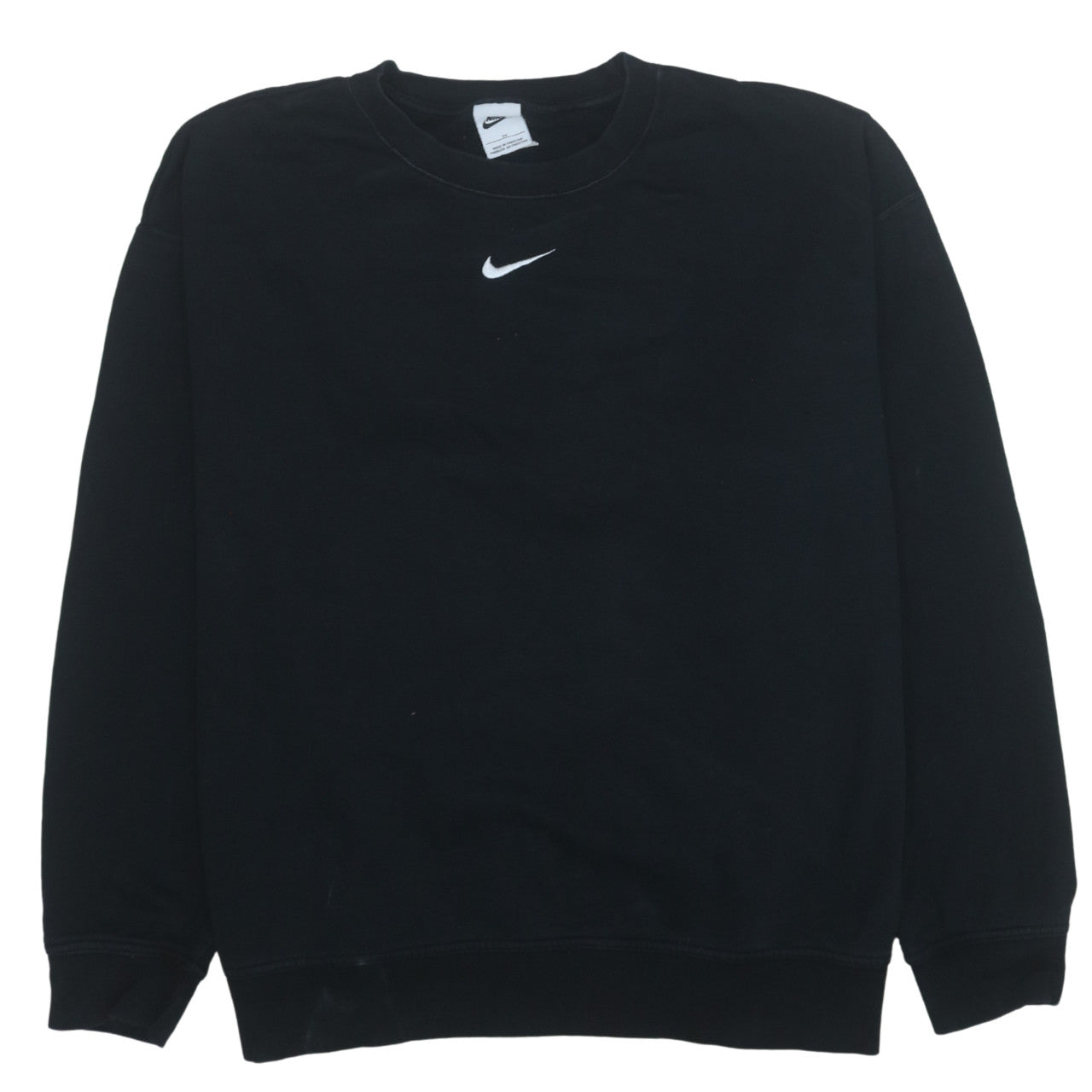 Nike Men's Black 2XL Crew Neck Pullover Sweatshirt