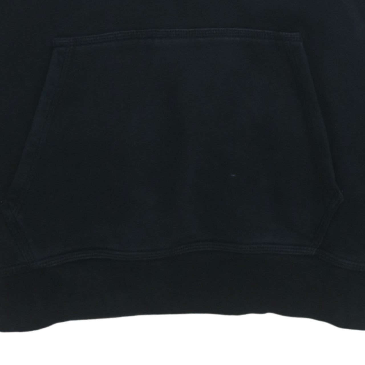 Nike Mens Black Pullover Hoodie L Regular Fit Cotton Fleece