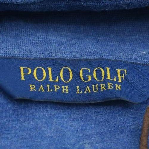 Ralph Lauren Polo Golf Blue Men's L Henley Sweatshirt Classic Collar