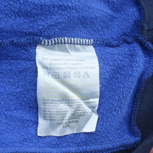 Ralph Lauren Polo Golf Blue Men's L Henley Sweatshirt Classic Collar