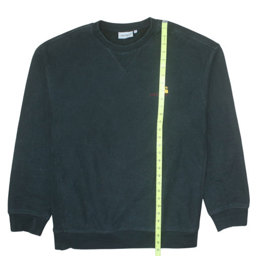 Carhartt WIP Men's Black XXL Crew Neck Pullover Sweatshirt