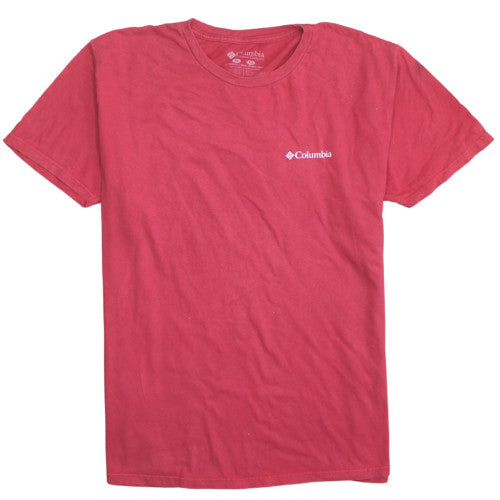 Columbia Men’s Red XL Graphic Dog Print Cotton T-Shirt