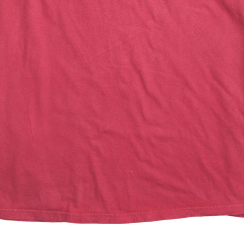 Columbia Men’s Red XL Graphic Dog Print Cotton T-Shirt