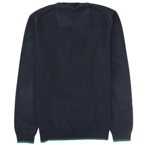 Hugo Boss Mens Navy Crew Neck Sweatshirt M Classic Fit Cotton