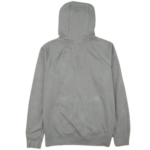 Nike Men's Grey Full Zip Hoodie Medium Regular Fit Fleece