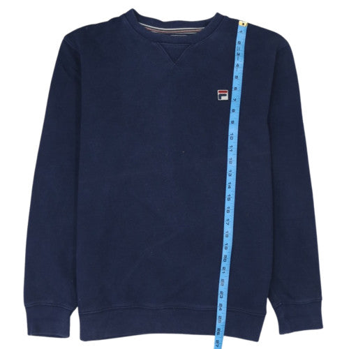 Fila White Line Men's Blue Crew Neck Sweatshirt Size L