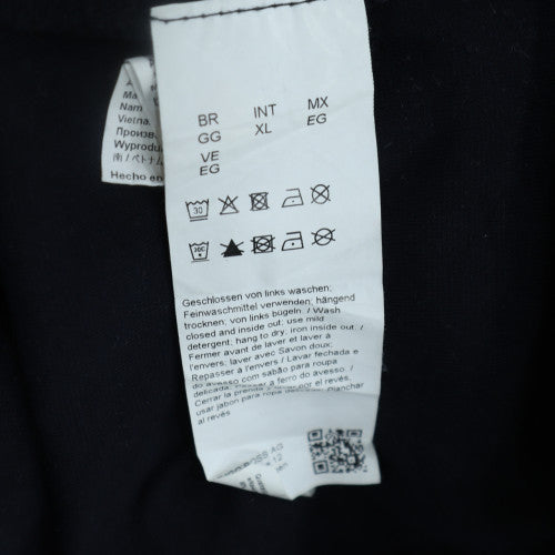 BOSS Mens Black Full Zip Hoodie XL Regular Fit Cotton Blend