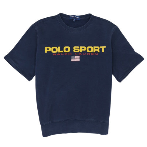 Ralph Lauren Polo Sport Men's Blue M Pullover Short Sleeve Sweatshirt
