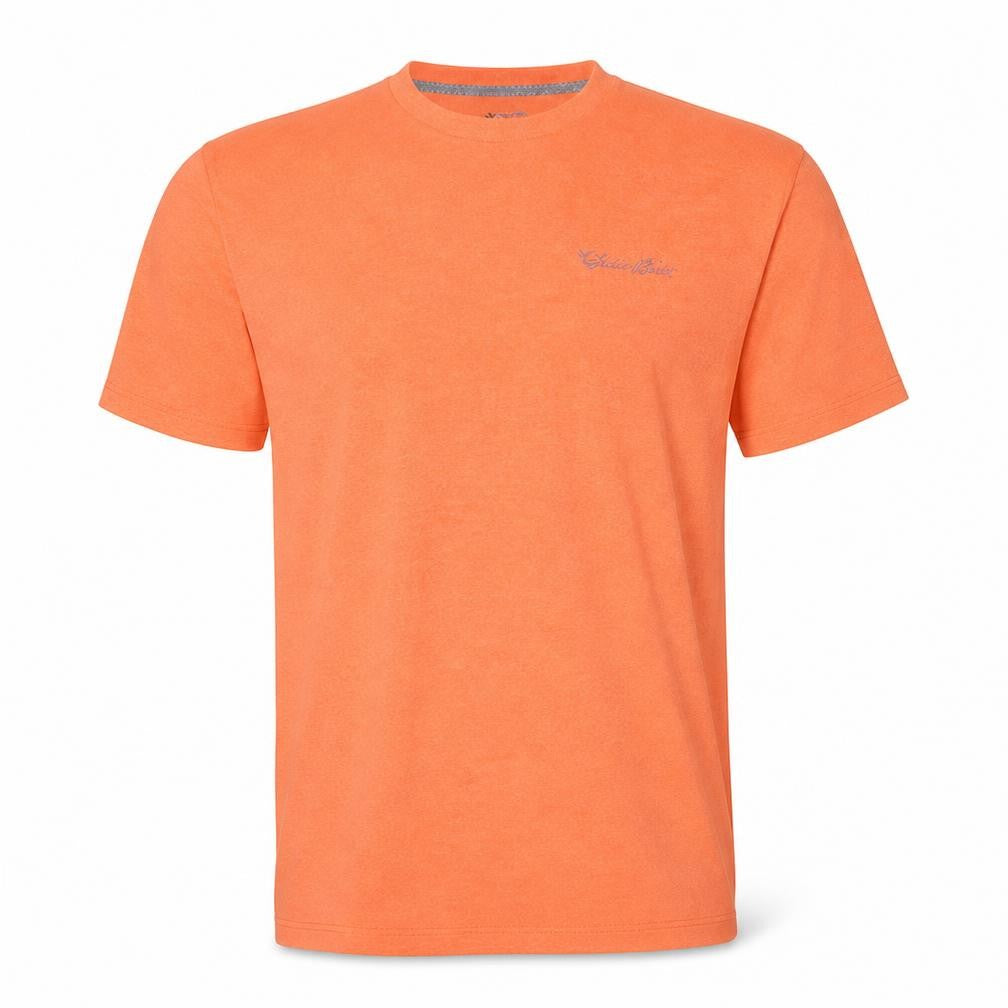 Columbia Men's Orange Short Sleeve Graphic Outdoor T-Shirt M