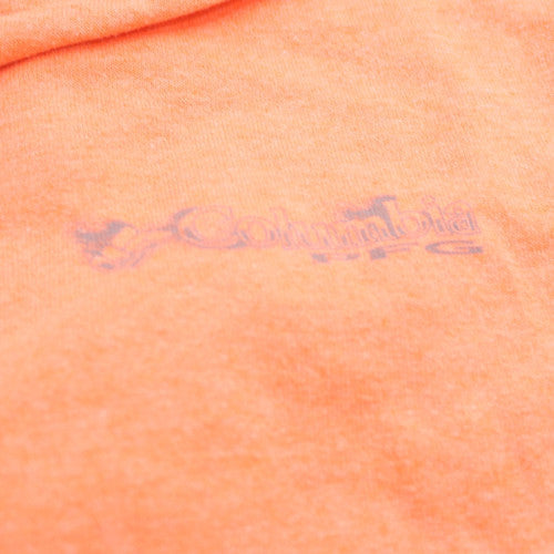 Columbia Men's Orange Short Sleeve Graphic Outdoor T-Shirt M