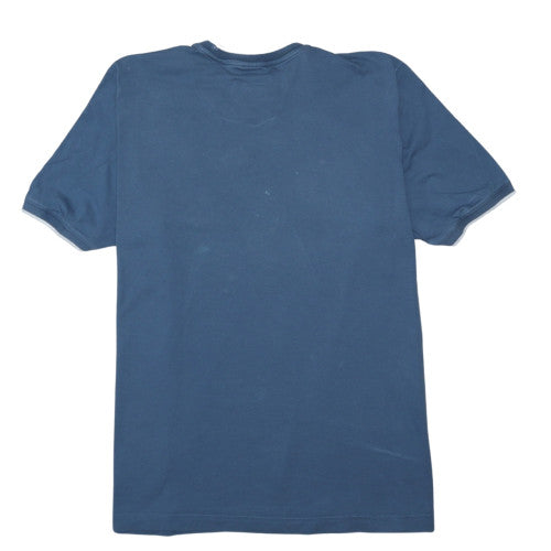 Adidas Men's Blue 3XL Short Sleeve Cotton Crew Neck T-Shirt