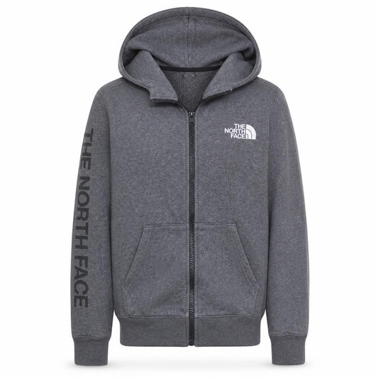 The North Face Men's Grey Full Zip Hoodie Size S Regular Fit