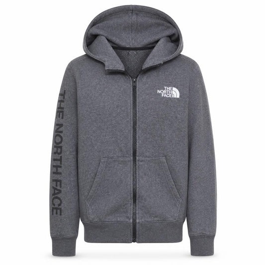 The North Face Men's Grey Full Zip Hoodie Size S Regular Fit