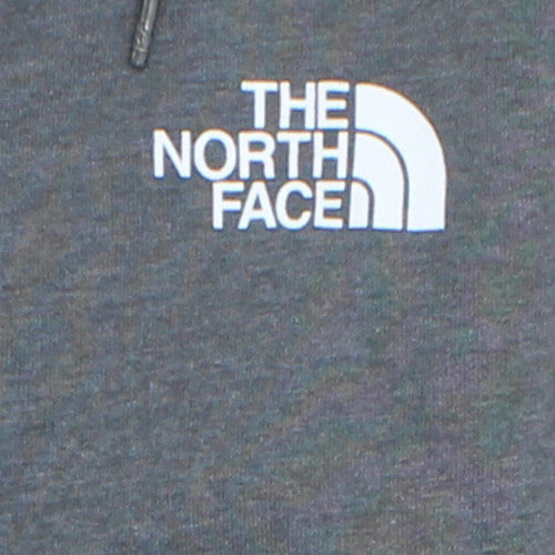 The North Face Men's Grey Full Zip Hoodie Size S Regular Fit