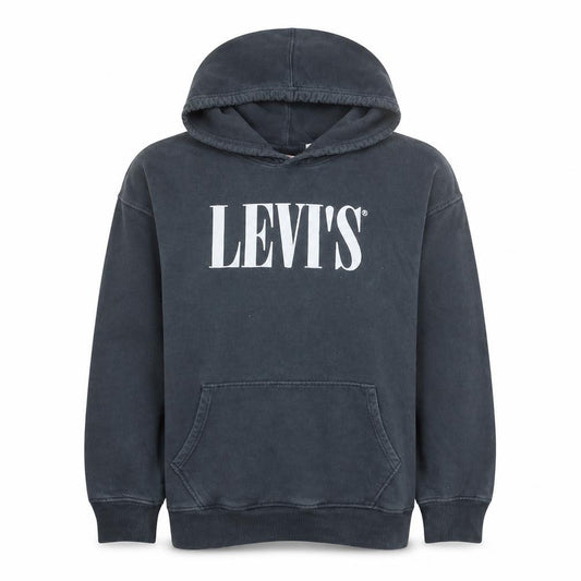 Levi's Men's Black Relaxed Fit Pullover Hoodie Size L