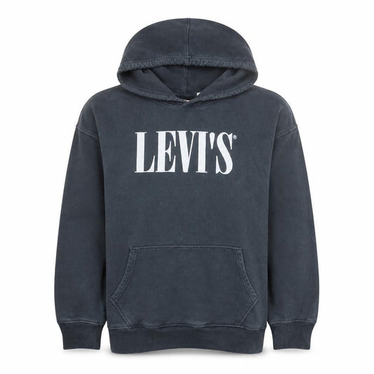 Levi's Men's Black Relaxed Fit Pullover Hoodie Size L
