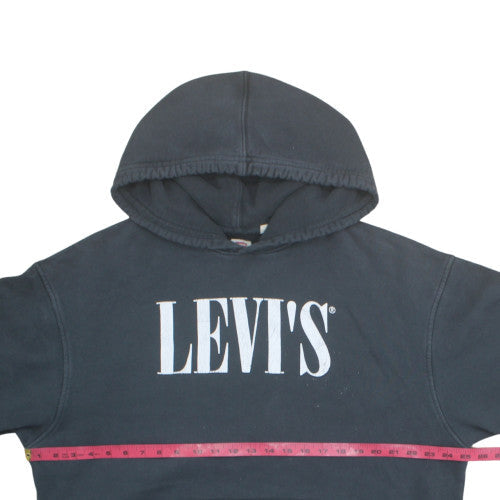 Levi's Men's Black Relaxed Fit Pullover Hoodie Size L