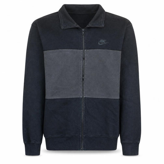 Nike Men's Black Full Zip Fleece Sweatshirt Size S Regular Fit
