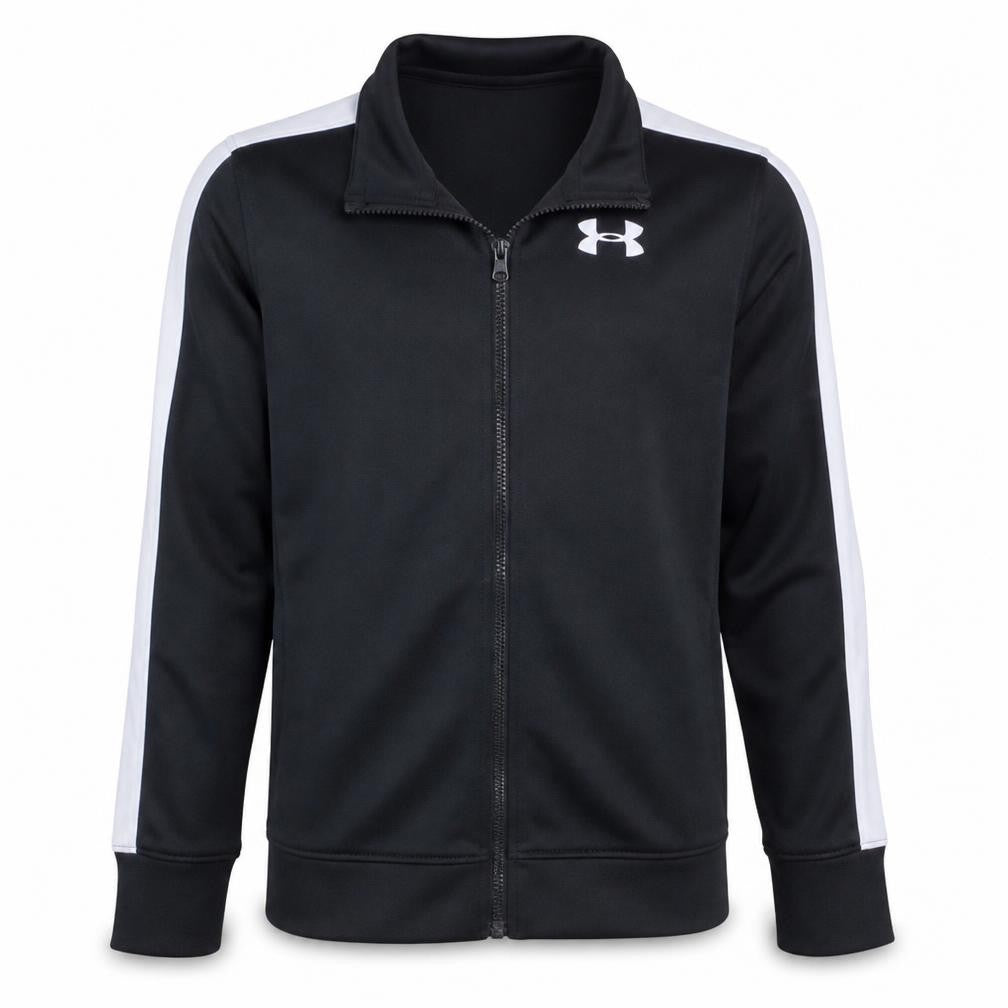 Under Armour Boys Black Full Zip Sweatshirt Size 158 Sports Top