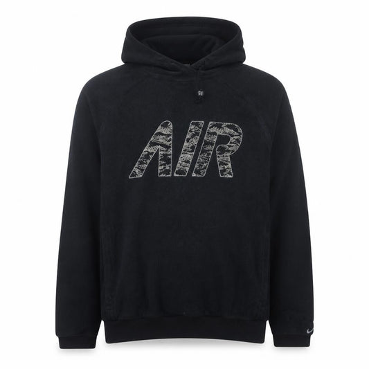 Nike Men's Black Pullover Hoodie L Graphic Sports Fleece Jumper