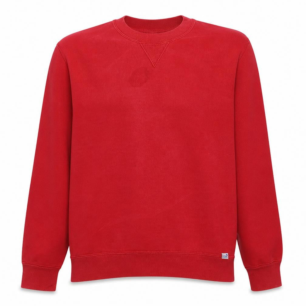Russell Athletic Men's Red Pullover Classic Fleece Sweatshirt M